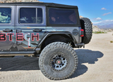 FabTech FTS24213 Rear Steel Tube Fender Flares for Jeep Wrangler JL 2018+