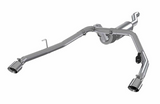 MBRP S5538304 2.5" Dual Exit Cat Back Exhaust System- T-304 Stainless Steel for Jeep Gladiator JT 2020+