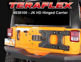 TeraFlex 4838100 HD Hinged Tire Carrier for JK