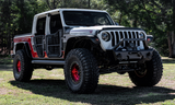 Bushwacker 10928-07 Flat Style Fender Flares for Jeep Gladiator JT 2020+