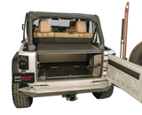 Tuffy Security Products 326-01 Deluxe Security Deck Enclosure for Jeep Wrangler JK 2011-2018