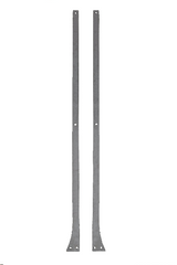 EVO Manufacturing EVO-1165AL Rockskin B-Pillar Armor for Jeep Wrangler JK 4 Door 2007-2018