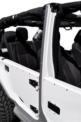 EVO Manufacturing EVO-1165AL Rockskin B-Pillar Armor for Jeep Wrangler JK 4 Door 2007-2018
