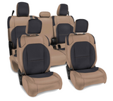 PRP Seats B039-055-01 Vinyl Front & Rear Seat Cover Set for Jeep Gladiator JT 2020+