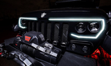 Oracle Lighting 5837-PRO VECTOR PRO Series LED Grille for Jeep Wrangler JL & Gladiator JT 2018+