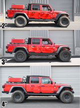 Synergy 8865-20 2" Rear Coil Spring Pair for Jeep Gladiator JT 2020+