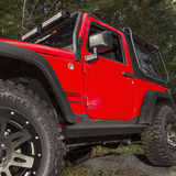Rugged Ridge 11504.17 XHD Rock Sliders for Jeep Wrangler JK 2 Door 2007-2018