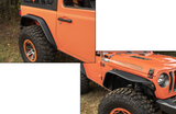 Rugged Ridge 11615.73 Front & Rear HD Steel Tube Fenders for Jeep Wrangler JL 2018+