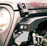 Reaper Off-Road JLFNDFX1-B Narrow Sickle Front Fender Flare Kit for Jeep Wrangler JL 2018+