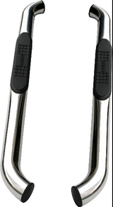 Aries 35800-2 3" Side Bars in Stainless Steel for Jeep Wrangler JK 2 Door 2007-2018