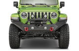 Rugged Ridge 11548.41 Spartan Front Bumper with Overrider for Jeep Wrangler JL & Gladiator JT 2018+