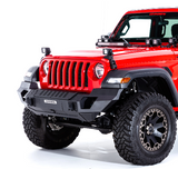 Go Rhino 230121T Trailline Winch Ready Front Full Width Bumper for Jeep Wrangler JK, JL & Gladiator JT 2007+