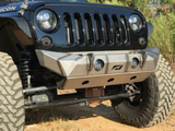Motobilt MB1036 Hammer Series Front Bumper Skid Plate for Jeep Wrangler JK 2007-2018