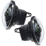 Oracle Lighting 5876-001 Oculus 7" Bi-LED Projector Headlights for Jeep Wrangler JK 2007-2018