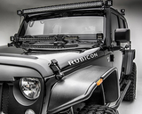 ZROADS Z374814-KIT A-Pillar Lower LED Light Pod Mounts with Pod Lights for Jeep Wrangler JK 2007-2018