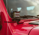 Rigid Industries 41659 A-Pillar LED Light Mounts for Jeep Wrangler JL 2018+