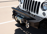Road Armor 5072F0B Stealth Mid Width Front Winch Bumper for Jeep Wrangler JK 2007-2018