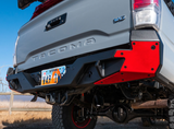 Artec TY2020 Venture Rear Bumper in Black Powder Coat for Toyota Tacoma Gen3 2016-2023