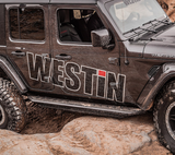 Westin Automotive 42-6025 Snyper Triple Tube Rock Rails for Jeep Wrangler JL 4 Door 2018+