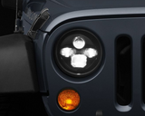Morimoto LF271 Switchback DRL Projector LED Headlight Pair for Jeep Wrangler JK 2007-2018