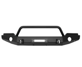 Westin Automotive 59-80045 WJ2 Full Width Front Bumper with Bull Bar for Jeep Wrangler JK 2007-2018