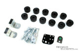 TeraFlex 1942101 1" Body Lift Kit UHMW Synthetic Spacers for Jeep Wrangler TJ/LJ 1997-2006