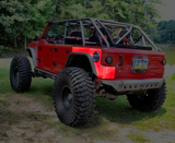 Motobilt MB1152 Rear Corner Armor for Jeep Wrangler JL 4 Door 2018+