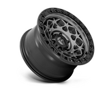 Fuel Unit D784 Wheel 17x9 in Gunmetal with Matte Black Ring