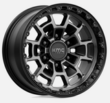 KMC Wheels KM71878550700 KM718 Summit Wheel 17x8.5 5x5 in Satin Black