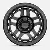KMC Wheels KM54079050712N KM540 Recon Wheel 17x9 5x5 in Satin Black