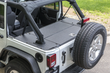 Aries 2070475 Security Cargo Lid for Jeep Wrangler JK 4 Door 2011-2018