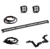 Baja Designs 447506 Squadron Sport & 40" S8 Driving/Combo LED Light Bar with Cowl Mounts for Jeep Wrangler JL & Gladiator JT 2018+