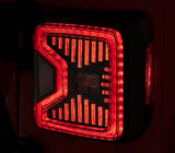 Rough Country RCH5900 LED Tail Light Pair for Jeep Wrangler JL 2018+