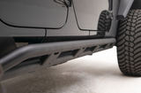 Fab Fours JL18-G1750-1 Tube Rock Sliders in Black for Jeep Wrangler JL 4 Door 2018+