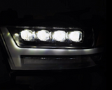 AlphaRex 880518 NOVA-Series LED Projector Headlights Black Ram 1500 2019+