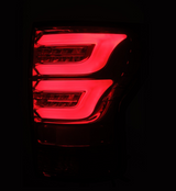 AlphaRex 670020 PRO-Series LED Tail Lights in Red Smoke for Toyota Tundra 2007-2013