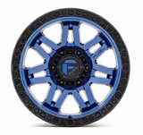 Fuel Syndicate Wheel 17x9 in Dark Blue with Black Ring