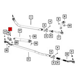 Mopar 6510774AA Hex Flange Head Bolt for Jeep Wrangler JL & Gladiator JT 2018+