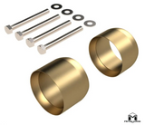 MetalCloak 7078 Exhaust Spacer Kit for Jeep Wrangler JK 2012-2018