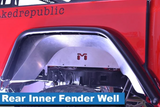 MetalCloak 6292 Aluminum Rear Inner Fender Liners for Jeep Gladiator JT 2020+