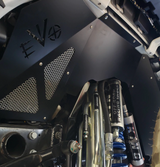 EVO Manufacturing 3097VD Front Vented Aluminum Inner Fenders for Diesel Jeep Wrangler JL & Gladiator JT 2020+