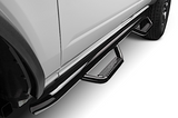 N-Fab F2172B Step Systems Full Length Nerf Bars in Gloss Black for Ford Bronco 4 Door 2021+