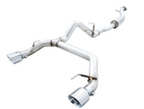 AWE 3015-32456 OFG Dual Cat-Back Exhaust with Chrome Tips for Ford Bronco 2021+
