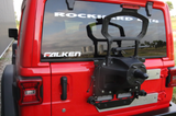 Rock Hard 4x4 RH-90350 Freedom Series Body Mounted Tire Carrier with Aluminum Braces for Jeep Wrangler JL 2018+