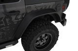 Bushwacker 10100-07 Rear Flat Fender Flares for Jeep Wrangler JL 4 Door 2018+