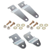 Synergy 8082 JK Front & Rear Brake Line Relocation Bracket Kit for 0-3" Lift for Wrangler JK 2007+