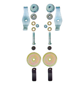 Rock Jock CE-9807RRK Rear Coil Spring Retainer Kit for Jeep Wrangler JK 2007-2018