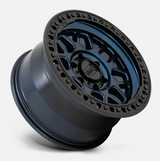 KMC Wheels KM54979050912N KM549 GRS Wheel | 17x9 | 5x5 | Midnight Blue with Gloss Black Lip