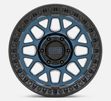 KMC Wheels KM54979050912N KM549 GRS Wheel | 17x9 | 5x5 | Midnight Blue with Gloss Black Lip