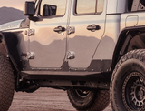 Road Armor 520ARG4B Stealth Body Armor Rocker Panels for Jeep Gladiator JT 2020+